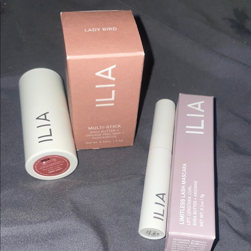 ILIA Pink and Black Lipstick Collection